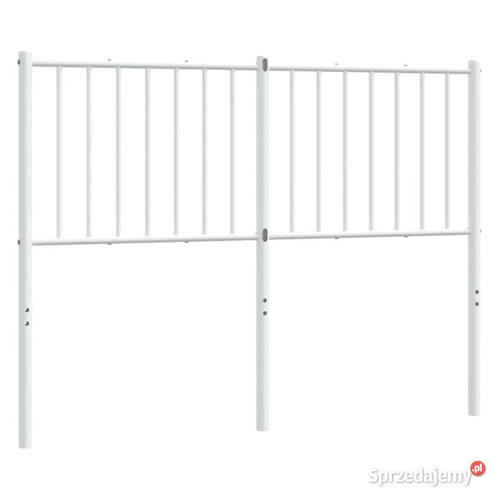 Metalowe wezgłowie białe 120 WM350962