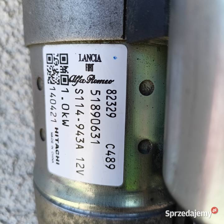 Rozrusznik Fiat Lancia Alfa Romeo 51890631 Pozostałe Mietków