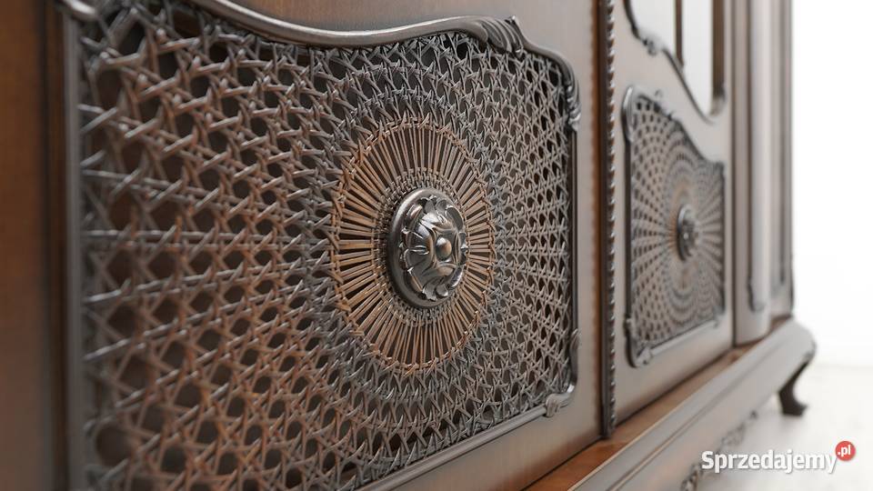 Zabytkowa biblioteka z lat 40tych w stylu Jerka