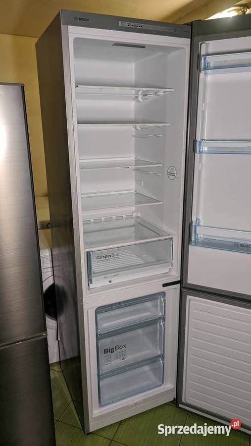 Lodówka Bosch Inox wysokość 201 pojemność 344 Tupadły sprzedam