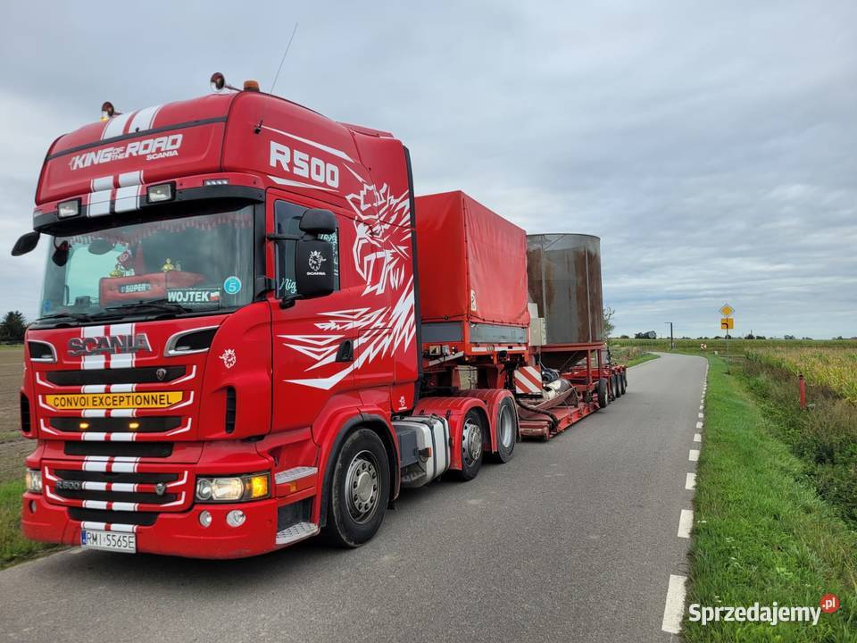 Transport Laweta Niskopodwozie kombajn ciągnik lubelskie