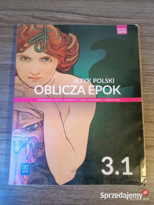 Podręcznik do języka polskiego klasy 3 liceum Hamrzysko