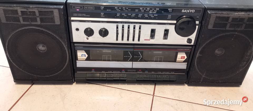 Radio magnetofon SANYO