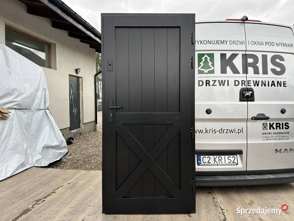 Drzwi wejściowe zewnętrzne Amerykańskie Pruszcz Gdański sprzedam