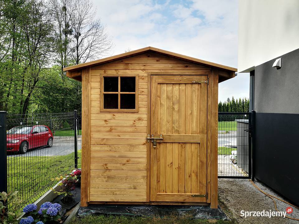 Domek narzędziowy 2 x 15m dach prosty dwuspadowy Kalety sprzedam