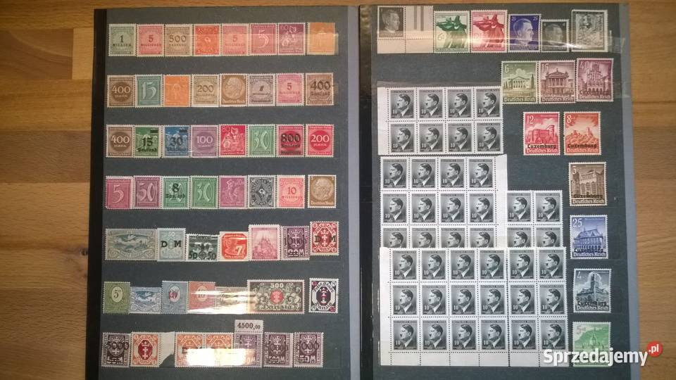 znaczki zestaw 76 czyste bez kleju mazowieckie Warszawa