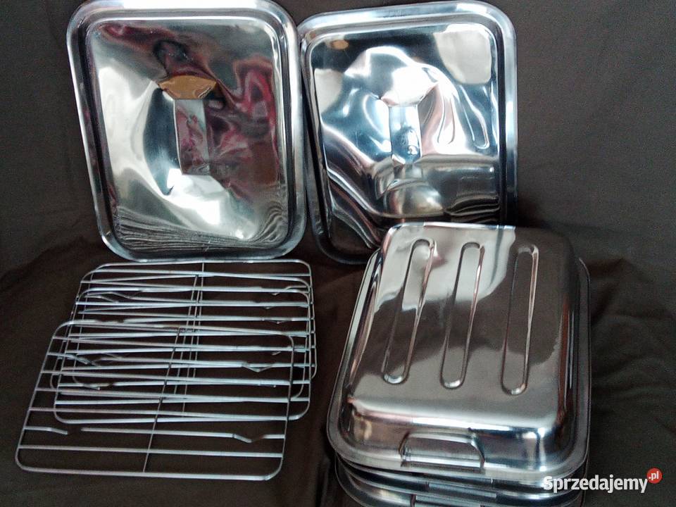 Brytfanki ze stali nierdzewnej