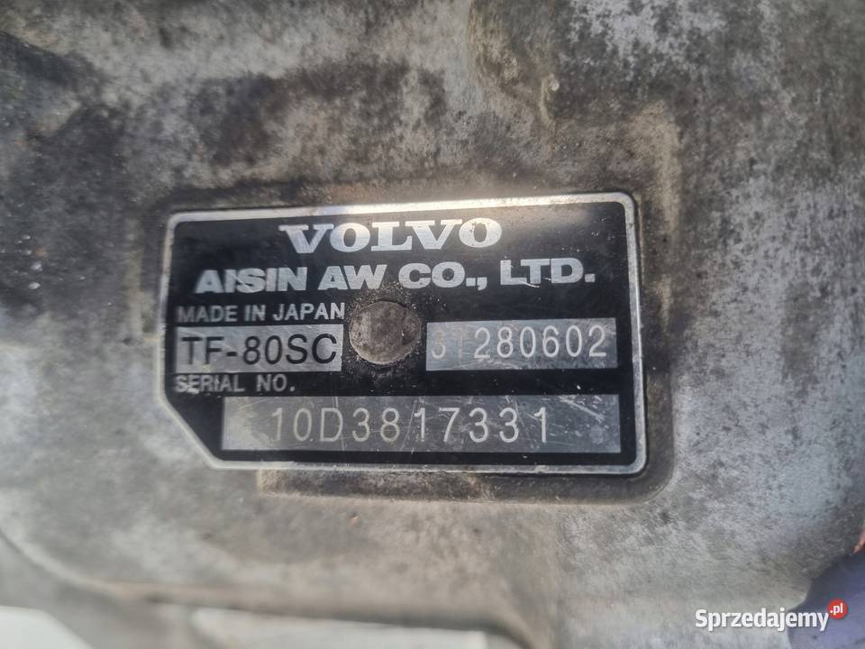 AUTOMATYCZNA SKRZYNIA BIEGÓW Volvo XC60 I 24 D5 lubelskie Rudka