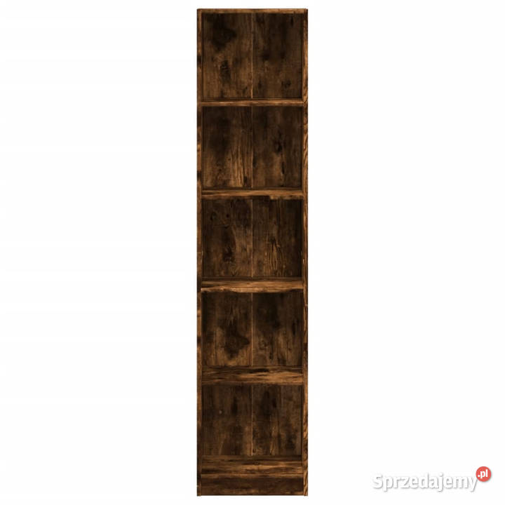 Regał przydymiony dąb 40x24x176 materiał mazowieckie Warszawa
