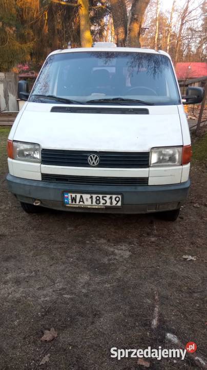 VW T4 24 diesel uszkodzony silnik diesel mazowieckie Stare Lipki