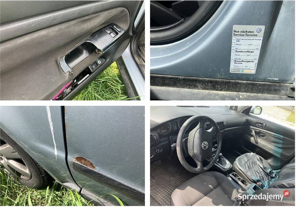 Volkswagen Passat sprzedaż syndyka Konopiska