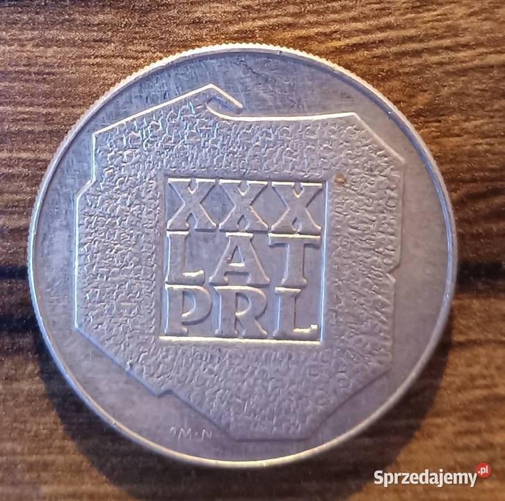Moneta XXX lat PRL 200 moneta srebrna 1974 Zbylitowska Góra