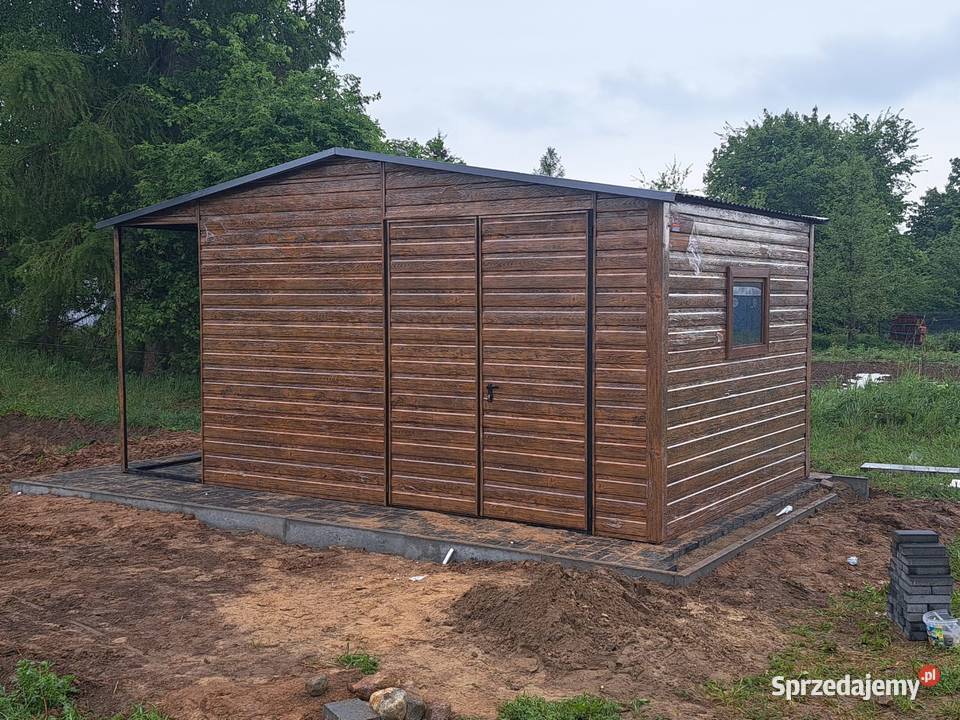 Garaż Blaszany Wiatka OgrodowaSchowek na 6m2 Łask