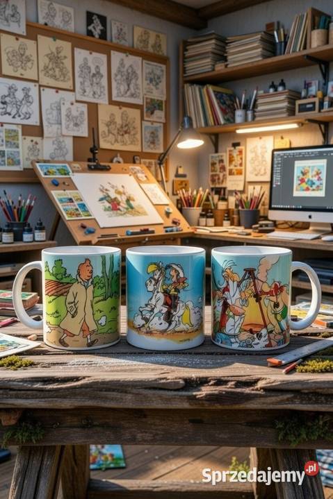 Asterix I Obelix Lucky Luke Tintin komiks zestaw Warszawa