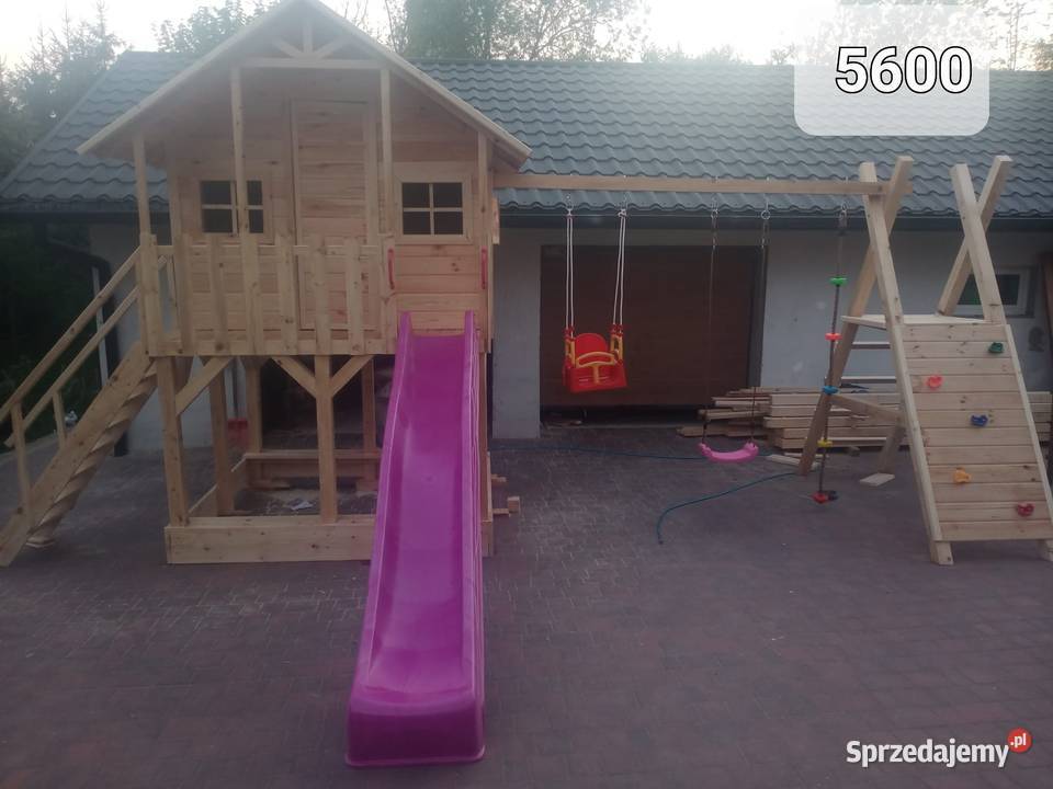 Domki drewniane place zabaw