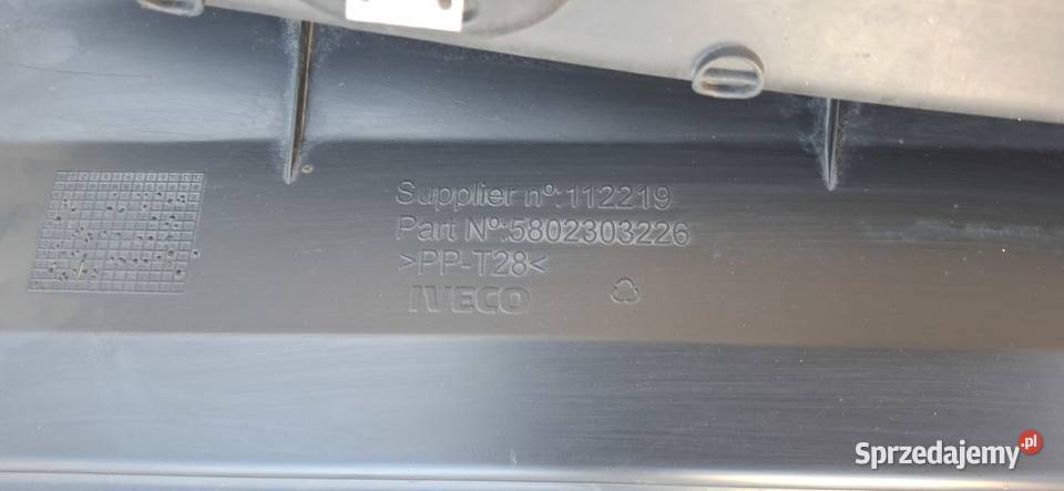 IVECO SWAY SPOILER DOKŁADKA PRZÓD LISTWA ciężarowe