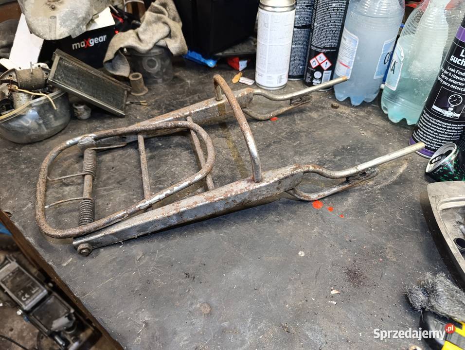 Bagażnik wsk 125 175 SHL Wfm tylny oryginał PRL