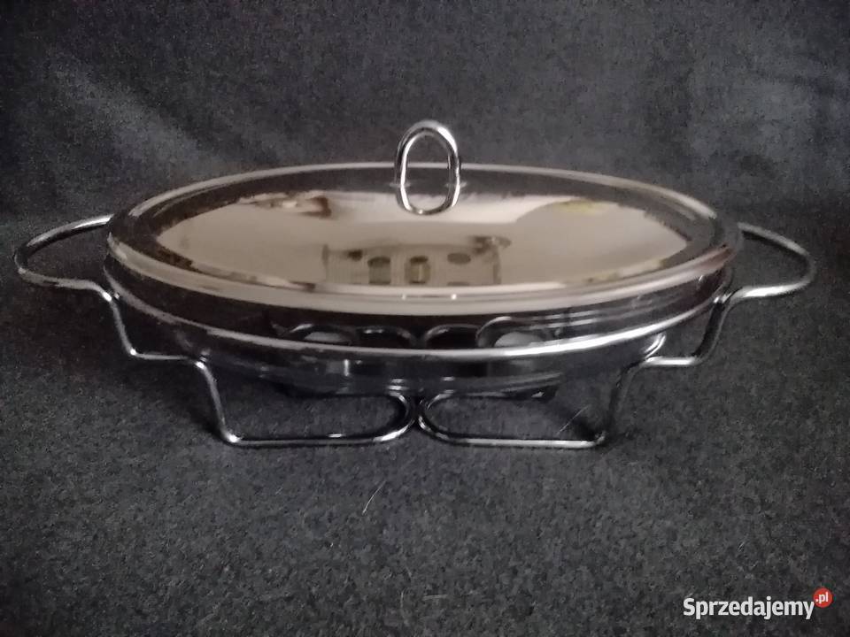 Naczynie żaroodporne z podgrzewaczem AGD drobne Łódź