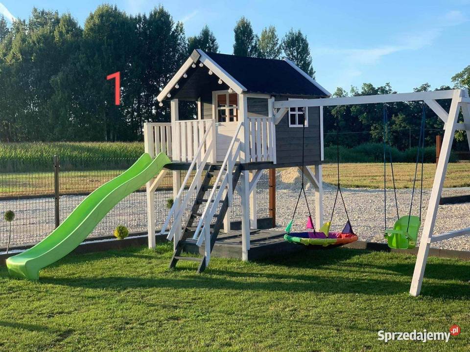 Domek dzieci place zabaw Dąbrowa Tarnowska sprzedam