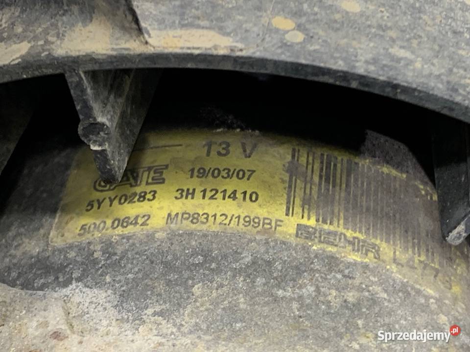 WENTYLATOR CHŁODNICY FIAT GRANDE PUNTO 14 77