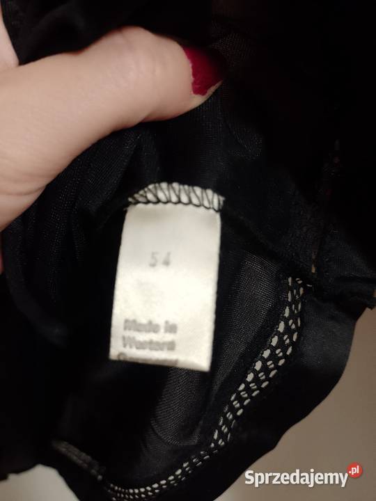 547XL Ekskluzywna czarna halka pod sukienkę z Rozmiar Większy niż 5XL małopolskie