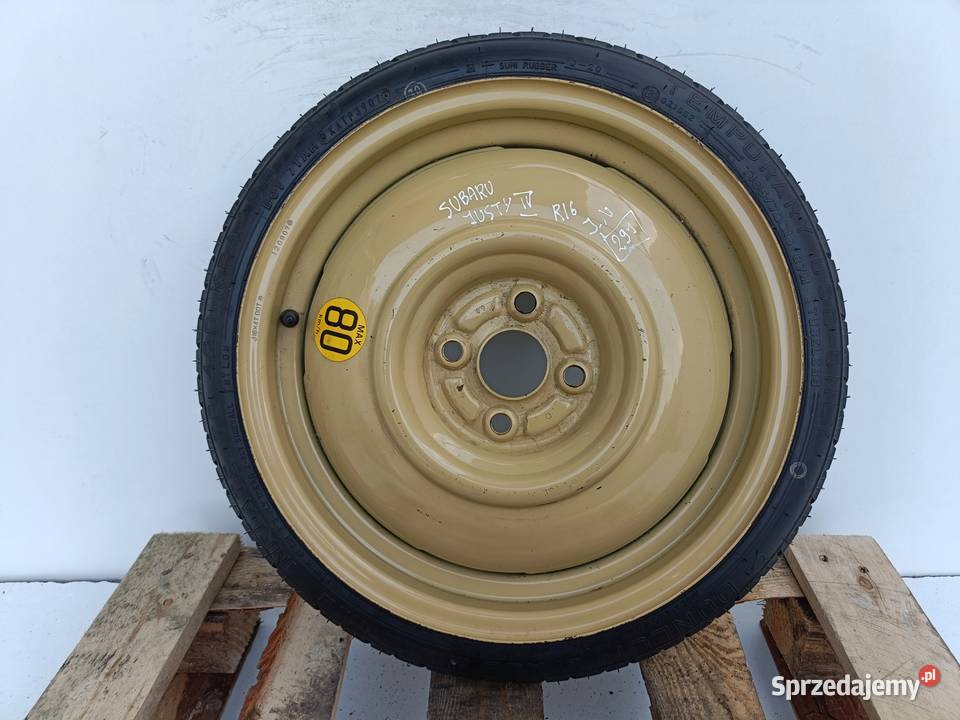 KOŁO DOJAZDOWE Subaru Justy IV 4 dojazdówka