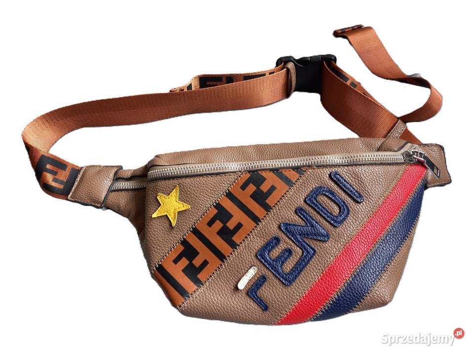 Wyjątkowa torebka zapinana w pasie firmy FENDI 16cm