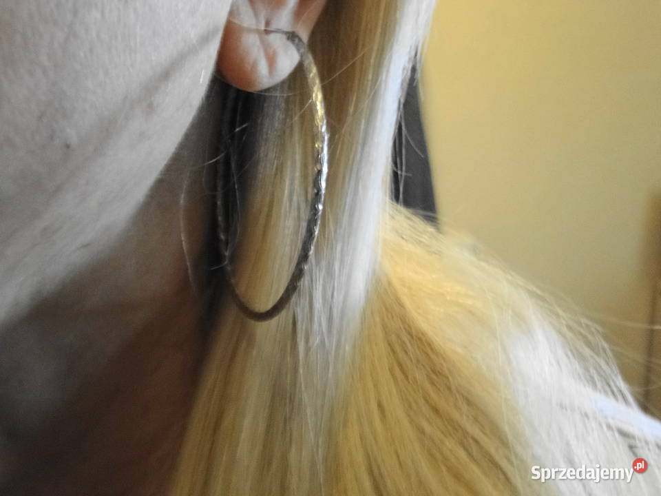 Srebro 925 Nietuzinkowe duże koła kolczyki Warszawa