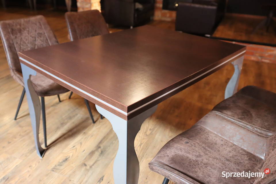Stół komplet krzeseł WYPOSAŻENIE RESTAURACJI sprzedam