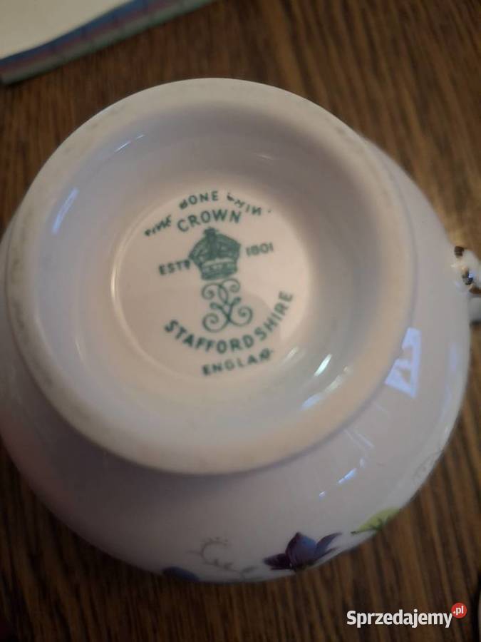 Komplet Porcelanowy sygnowany