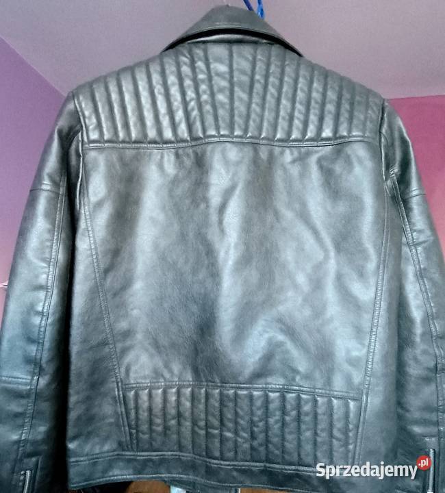 Reserved kurtka ramoneska męska eko skóra L NOWA małopolskie Kraków