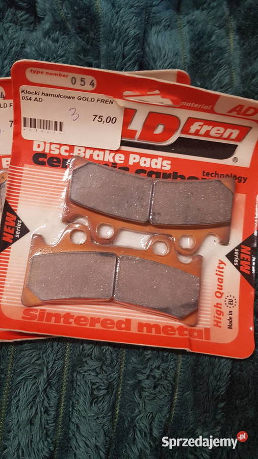 Klocki hamulcowe Gold fren 054 AD 2 Zgorzelec