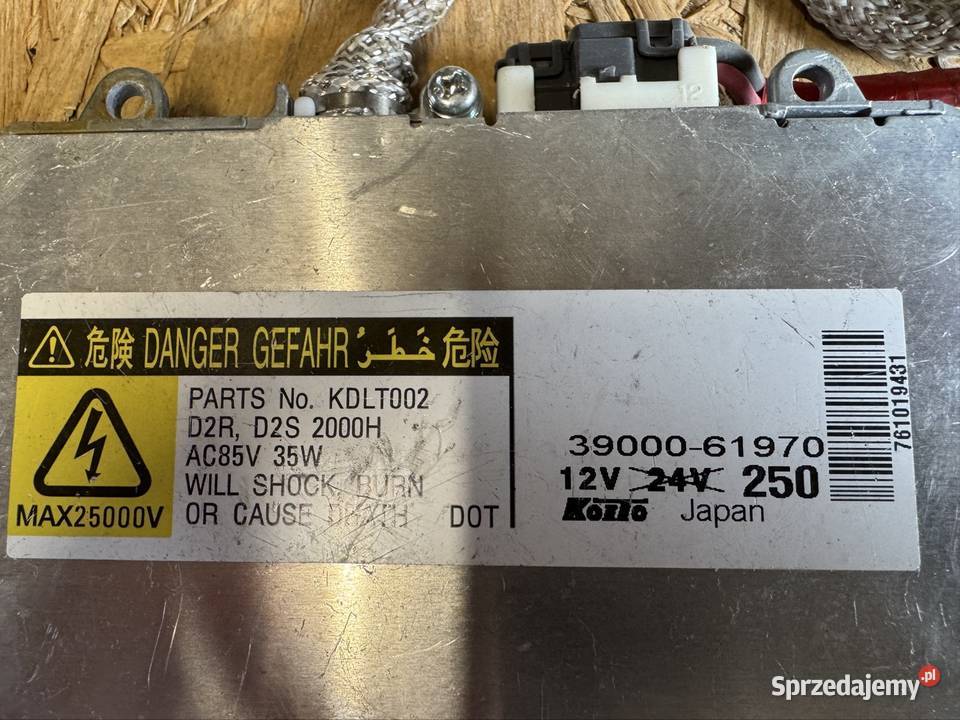 Przetwornica moduł sterownik lampy przód Mazda 6 Międzychód