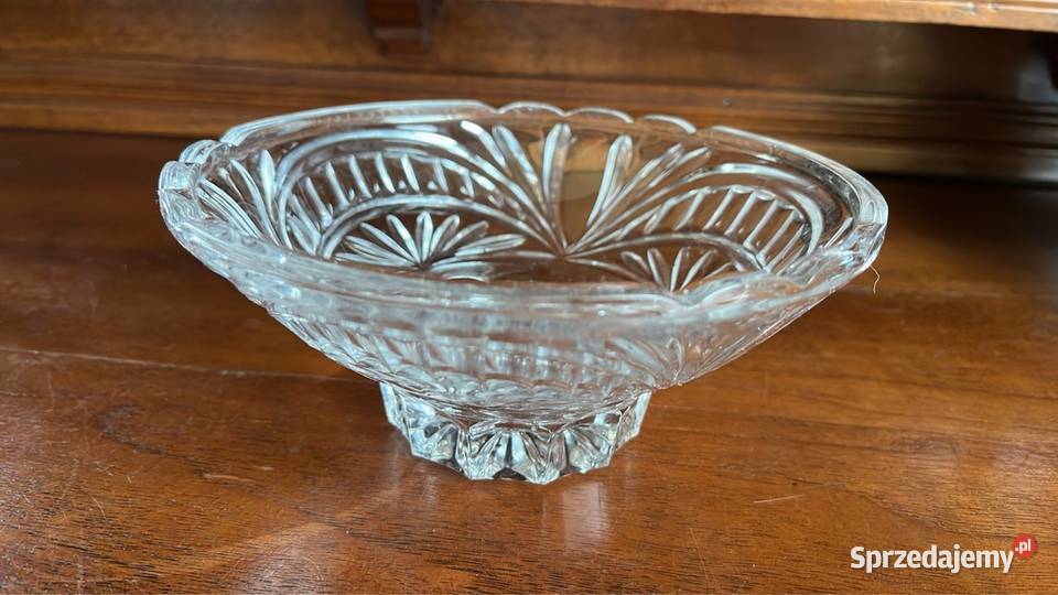 Kryształowa miseczka Na stopie Gdańsk