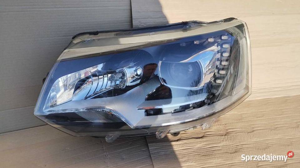 Lampa Przód Lewa Bi Xenon Led Vw Transporter T5