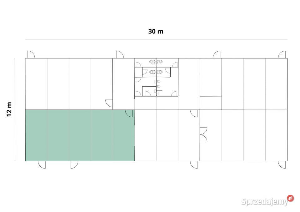Kontenery biurowe 5 modułów 75m2 Śląsk Transport Katowice sprzedam