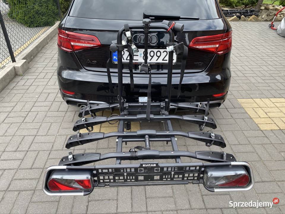 Bagażnik na cztery rowery Eufab na hak Rzeszów