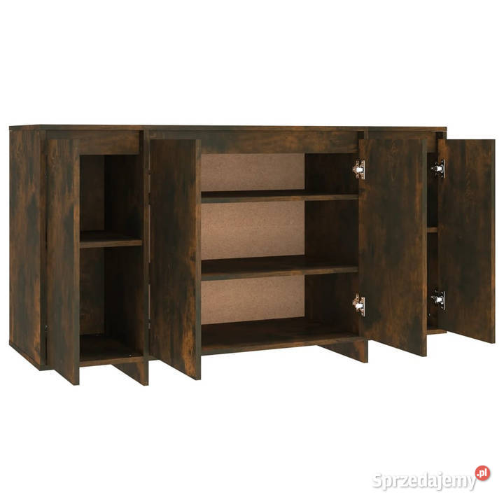 Szafka przydymiony dąb 135x41x75 materiał Warszawa