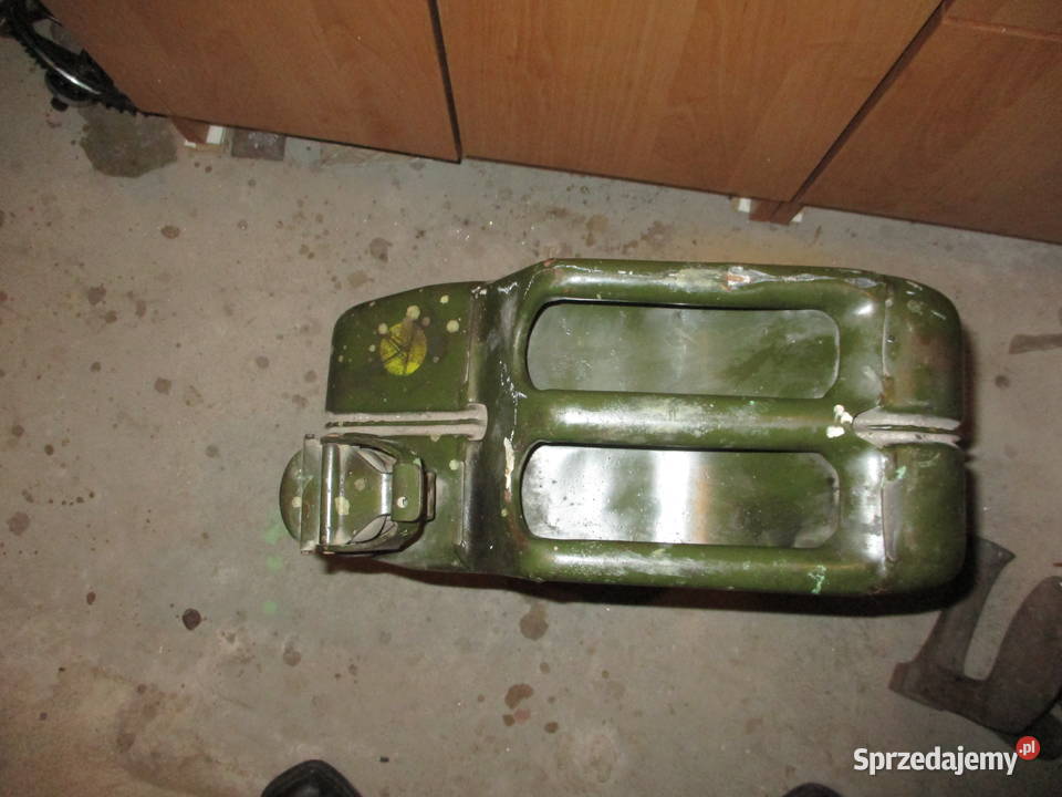 kanister 20L z 1965roku łódzkie Solca Mała