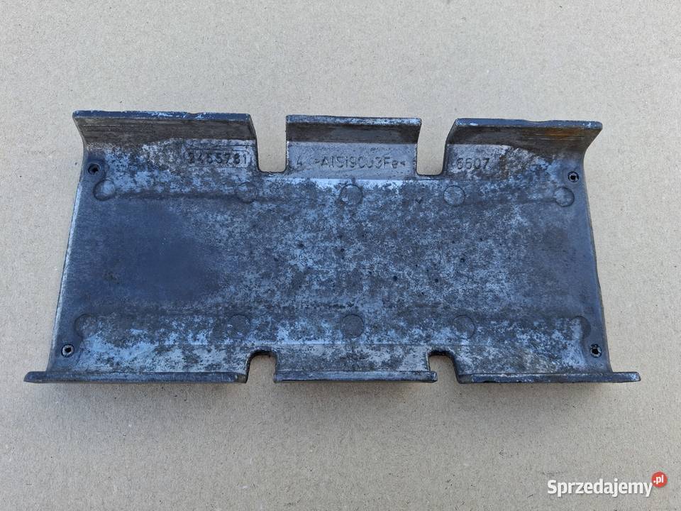 SCANIA PŁYTKA OSŁONA OBUDOWY SKRZYNI BIEGÓW Pozostałe Bieleń