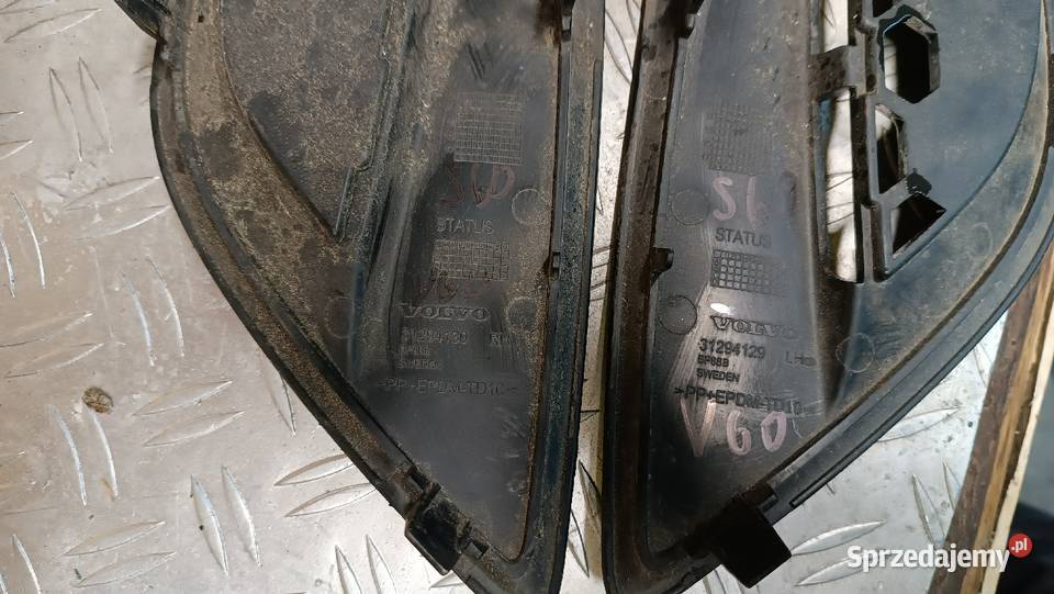 Kratki zderzaka Volvo S60 V60 31294130 OE