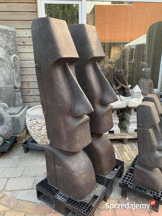 Rzeźba do ogrodu Moai Wyspy Wielkanocne H200 i Wrocław