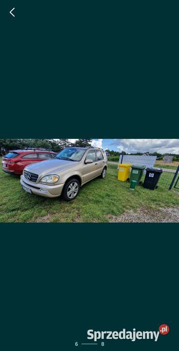 Mercedes ML W163 32 BEN ZADANY automatyczna Szymbark