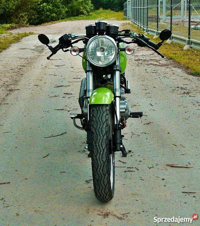 Cafe racer CPI XR 125225 bobber custom silnik manualna Siepraw