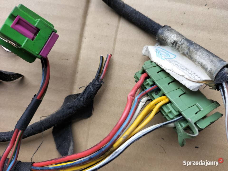 AUDI 80 B4 80B4 WIĄZKA INSTALACJA ŚWIATEŁ PRZODU Kamień-Kolonia sprzedam