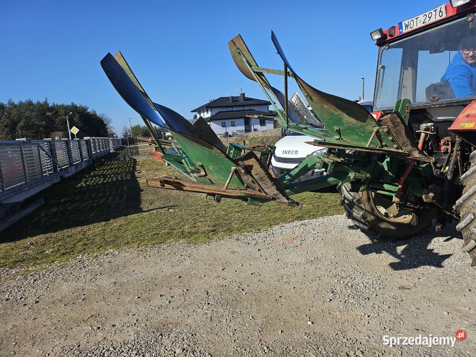 Pług 2 skiby obrotowy Pługi Swiss Made Stan mazowieckie sprzedam