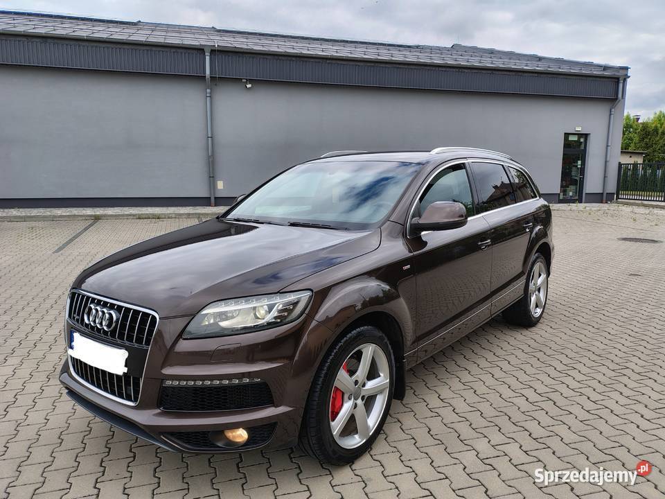 Audi Q7 30 Diesel 2010r LIFT SLinne MOKKA Alu 20 Wilamowice