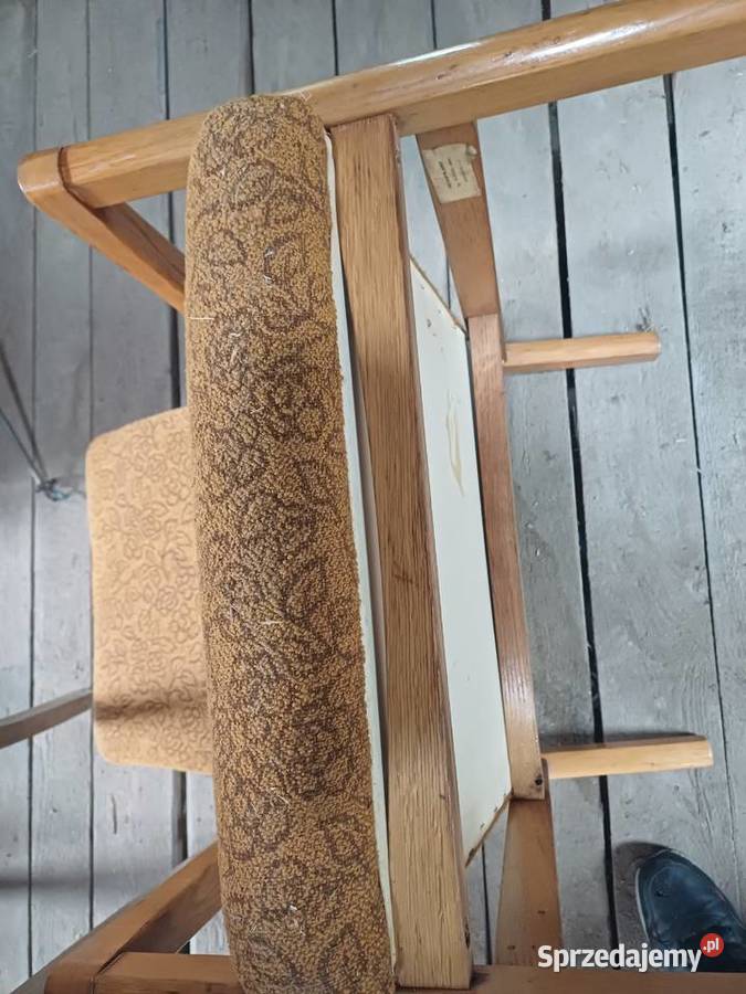 Retro krzesla Czechoslowacja Meble Lubań