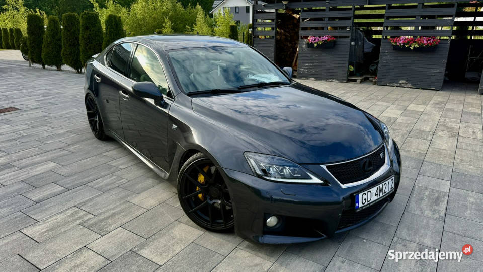 Lexus ISF 50v8 moc 450 full led Dolot obniżony Gdańsk