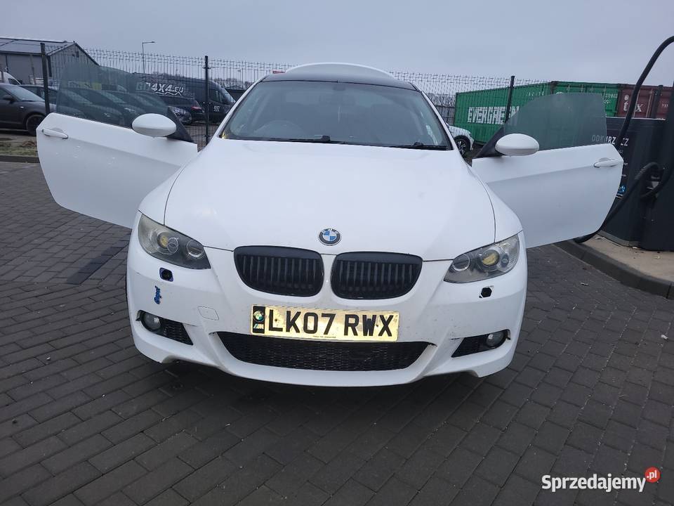 BMW e92 320i coupe 2007 Anglik sprowadzony Seria 3 dolnośląskie Wrocław